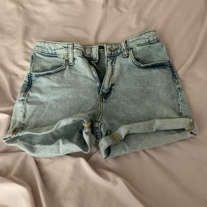 Target Light Blue Jean Shorts